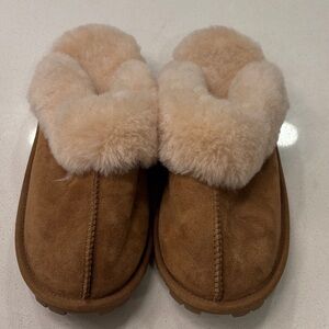 Faux Fur Lined Slippers